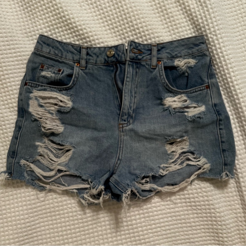 Topshop denim shorts